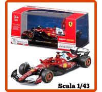 Modellino auto scala 1:43 statico Ferrari SF25 Leclerc 2025 die cast modellismo