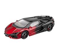Modellino auto scala Collezione Di Modelli In Lega Pressofusa Di Auto Supersportiva Lamborghini Revuelto In Scala 1:24, Ornamenti Decorativi Modellino auto lega(Red With box)