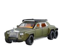 Modellino auto scala Modellino In Scala Pressofusa In Lega Rolls-Royce Phantom SUV 6X6 Dawn, Scala 1:32, Mini Ornamenti For Veicoli Modellino auto lega(Phantom Green)