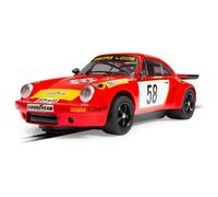MODELLINO AUTO SLOT SCALEXTRIC PORSCHE 911 RSR RACING WINNER LE MANS 1975 1/32
