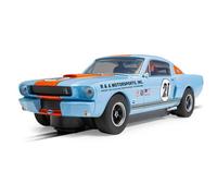 MODELLINO AUTO SLOT SCALEXTRIC SHELBY GT350 GULF EDITION SCALA 1:32
