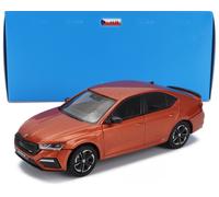 MODELLINO AUTO STATICO ABREX SKODA OCTAVIA IV RS 2020 ARANCIO SCALA 1/43
