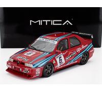 MODELLINO AUTO STATICO ALFA ROMEO 155 GTA MARTINI CADALORA MONZA 1992 SCALA 1/18