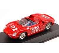 MODELLINO AUTO STATICO ART MODEL FERRARI 250P TARGA FLORIO 1963 SCARFIOTTI 1/43
