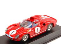 MODELLINO AUTO STATICO ART MODEL FERRARI 330P N.1 PARKES 500 KM SPA 1965 1/43