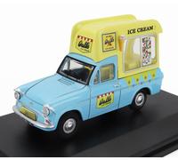 MODELLINO AUTO STATICO ATLAS FORD TAMES VAN WALL'S ICE CREAM 1969 BLU SCALA 1/43