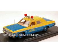 MODELLINO AUTO STATICO AUTO WORLD DODGE MONACO NEW YORK STATE POLICE 1974 1/43