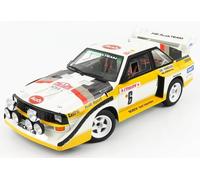 MODELLINO AUTO STATICO AUTOART AUDI QUATTRO RALLY MONTECARLO 1986 MIKKOLA 1/18