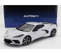 MODELLINO AUTO STATICO AUTOART CHEVROLET CORVETTE C8 Z51 SPIDER 2020 GRIGIO 1/18