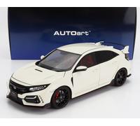 MODELLINO AUTO STATICO AUTOART HONDA CIVIC TYPE R FK8 2021 BIANCO SCALA 1/18