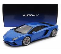 MODELLINO AUTO STATICO AUTOART LAMBORGHINI AVENTADOR S 2017 BLU SCALA 1/18