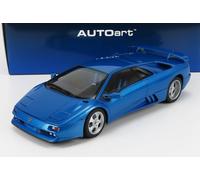 MODELLINO AUTO STATICO AUTOART LAMBORGHINI DIABLO SE30 BLU MODELLISMO SCALA 1/18