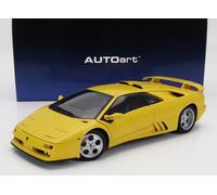 MODELLINO AUTO STATICO AUTOART LAMBORGHINI DIABLO SE30 JOTA 1995 GIALLO 1/18