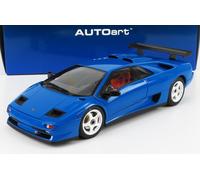 MODELLINO AUTO STATICO AUTOART LAMBORGHINI DIABLO SVR 1996 BLU SCALA 1/18