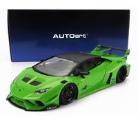 MODELLINO AUTO STATICO AUTOART LAMBORGHINI HURACAN LIBERTY WALK VERDE SCALA 1/18