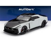MODELLINO AUTO STATICO AUTOART NISSAN GT-R50 BY ITALDESIGN 2021 BIANCO 1/18