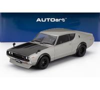 MODELLINO AUTO STATICO AUTOART NISSAN SKYLINE 1973 GT-R KPGC110 TUNE SILVER 1/18