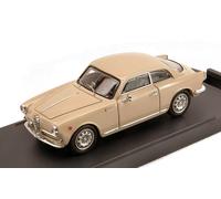MODELLINO AUTO STATICO BANG ALFA ROMEO GIULIETTA SPRINT 1954 BEIGE SCALA 1:43