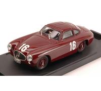 MODELLINO AUTO STATICO BANG MERCEDES 300 SL COUPE GP BERN 1952 CARACCIOLA 1/43