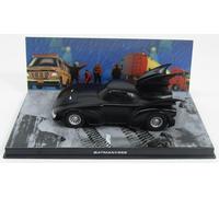 MODELLINO AUTO STATICO BATMAN BATMOBILE - 652 MATT NERO SCALA 1/43