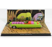 MODELLINO AUTO STATICO BATMAN UOMO FALENA - MOTHMAN CAR 63 LIGHT VERDE PINK 1/43