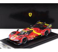 MODELLINO AUTO STATICO BBR FERRARI 499P WEC SEBRING 2023 FUOCO MOLINA SCALA 1/43