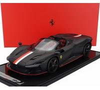 MODELLINO AUTO STATICO BBR FERRARI DAYTONA SP3 ICONA 2022 PERSONAL LECLERC 1/12