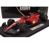 1:18 BBR Ferrari F1-75 #55 2Nd Bahrain Gp 2022 Sainz +Showcase BBR221855DIE-VET