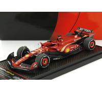 MODELLINO AUTO STATICO BBR FERRARI F1 SF24 LECLERC AUSTRALIA GP 2024 SCALA 1/43