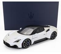 MODELLINO AUTO STATICO BBR MASERATI MC20 2020 BIANCO MODELLISMO SCALA 1/18
