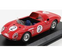 MODELLINO AUTO STATICO BEST FERRARI 250LM SPIDER #2 WINNER INNSBRUCK 1965 1/43