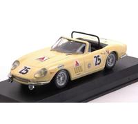 MODELLINO AUTO STATICO BEST FERRARI 275 GTB/4 SPYDER #25 12H SEBRING 1967 1/43
