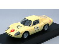 MODELLINO AUTO STATICO BEST MODEL ABARTH 1300 OT WINNER TARGA FLORIO 1967 1/43