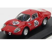 MODELLINO AUTO STATICO BEST MODEL ABARTH OT 1300 #64 LE MANS 1967 MARTIN 1/43