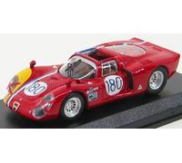 MODELLINO AUTO STATICO BEST MODEL ALFA ROMEO 33.2 #180 TARGA FLORIO 1968 1/43