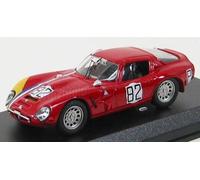 MODELLINO AUTO STATICO BEST MODEL ALFA ROMEO TZ2 #82 NURBURGRING 1967 SCALA 1/43