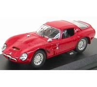 MODELLINO AUTO STATICO BEST MODEL ALFA ROMEO TZ2 PROVA 1964 ROSSO SCALA 1/43