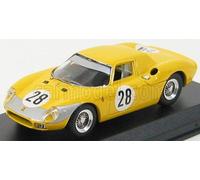 MODELLINO AUTO STATICO BEST MODEL FERRARI 250LM 1000KM PARIGI 1966 GOSSELIN 1/43