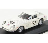 MODELLINO AUTO STATICO BEST MODEL FERRARI 275 GTB/4 #122 TARGA FLORIO 1967 1/43