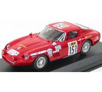 MODELLINO AUTO STATICO BEST MODEL FERRARI 275 GTB4 #151 TOUR DE FRANCE 1970 1/43
