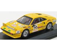 MODELLINO AUTO STATICO BEST MODEL FERRARI 308 GTB RALLY MONZA 1983 FACETTI 1/43