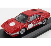 MODELLINO AUTO STATICO BEST MODEL FERRARI 308 GTB4 LM TEST FIORANO 1976 LAUDA