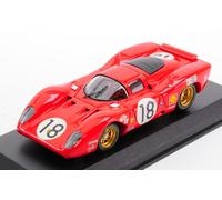 MODELLINO AUTO STATICO BEST MODEL FERRARI 312P COUPE LE MANS 1969 SCALA 1/43