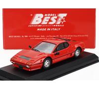 MODELLINO AUTO STATICO BEST MODEL FERRARI 512 BBI 1981 ROSSO SCALA 1/43