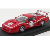 MODELLINO AUTO STATICO BEST MODEL FERRARI 512BB LM MONZA 1980 VIOLATI DINI 1/43