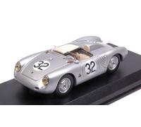 MODELLINO AUTO STATICO BEST MODEL PORSCHE 550 RS #32 LE MANS 1958 LINGE 1/43