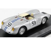 MODELLINO AUTO STATICO BEST MODEL PORSCHE 550 RS #59 24H LE MANS 1958 SCALA 1/43