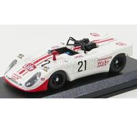 MODELLINO AUTO STATICO BEST MODEL PORSCHE 908 FLUNDER MONZA 1971 BRAMBILLA 1/43