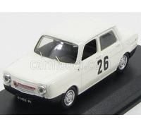 MODELLINO AUTO STATICO BEST SIMCA ABARTH WINNER RALLY COLLI DI PISTOIA 1967 1/43