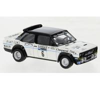 MODELLINO AUTO STATICO BREKINA FIAT 131 ABARTH #6 MAKINEN UK RALLY RAC 1977 1/87